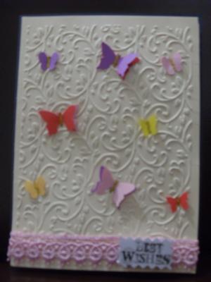 Butterfly card