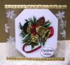 Sizzix Acetate Christmas Card